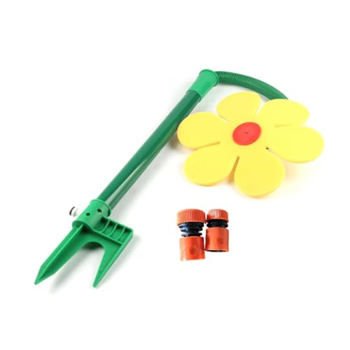 Tdkjfoutr Bewässerungssprinkler in Blumenform, Crazy Sprinkler 720, Rotierendes Wasser für die Gartenrasenbewässerung, Bewässerungswerkzeug, Gelb Tdkjfoutr Bewässerungssprinkler in Blumenform, Crazy Sprinkler 720, Rotierendes Wasser für die Gartenrasenbewässerung, Bewässerungswerkzeug, Gelb von Tdkjfoutr