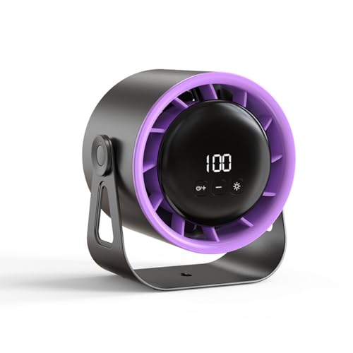 Tdkjfoutr Desktop Turbo Desktop-Umluftventilator 100-Geschwindigkeiten Hochgeschwindigkeits-Zirkulationsventilator Zirkulationsventilator für Den Haushalt A von Tdkjfoutr
