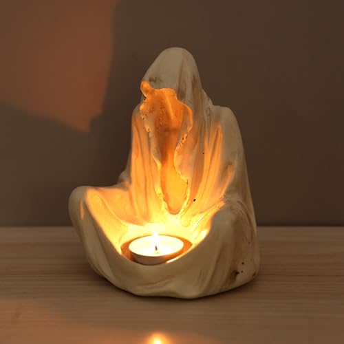 Tdkjfoutr Geister Kerzenständer Halloween Horror Gothic Kerzenständer Gothic Spooky Teelicht Horror Kerzenständer Schwarz Tdkjfoutr Geister Kerzenständer Halloween Horror Gothic Kerzenständer Gothic Spooky Teelicht Horror Kerzenständer Schwarz von Tdkjfoutr