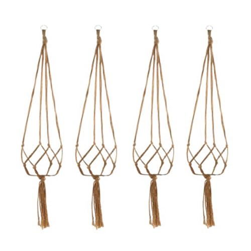 Tdkjfoutr Hängekorb, Manuell, Blumentopf, Netzbeutel, Geflochten, für Zuhause, Vintage, Pflanzenschlinge, Geknotetes Seil, Garten, Pflanzenhänger, Topf, 90 cm Tdkjfoutr Hängekorb, Manuell, Blumentopf, Netzbeutel, Geflochten, für Zuhause, Vintage, Pflanzenschlinge, Geknotetes Seil, Garten, Pflanzenhänger, Topf, 90 cm von Tdkjfoutr