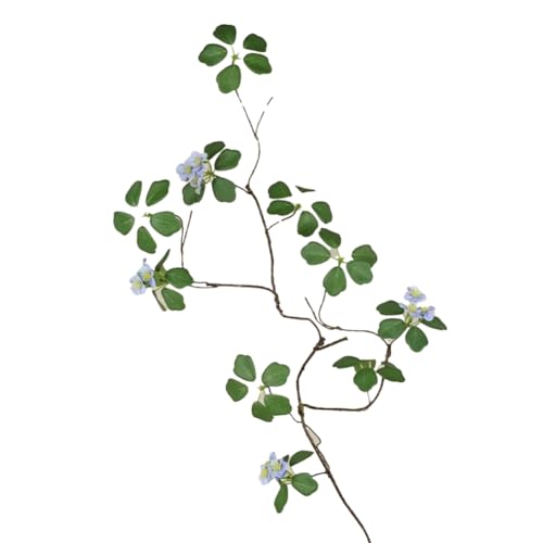Tdkjfoutr Imitiertes Guanyin-Lotusblatt-Rattan-Blumenarrangement und Landschaftsgestaltung mit Bedeutung, Lange Verwelkte Weinreben-Ornamente C von Tdkjfoutr