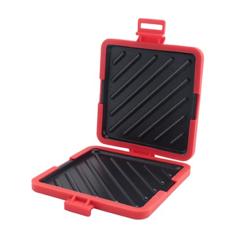 Tdkjfoutr Mikrowellen-Toastiemaker, Toastiemaker Mikrowelle, Mikrowellen-Toaster-Sandwichmaker, Mikrowellen-Toastie-Sandwichmaker Rot von Tdkjfoutr