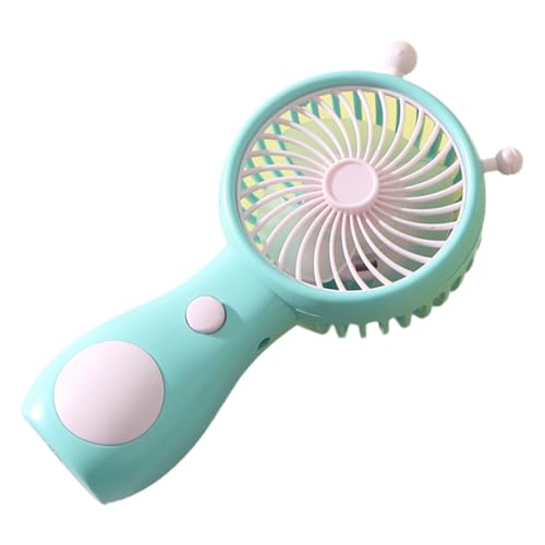 Tdkjfoutr Niedlicher -Ladeventilator, Handventilator, Mini-Ventilator für Den Haushalt, für Den Außenbereich von Tdkjfoutr