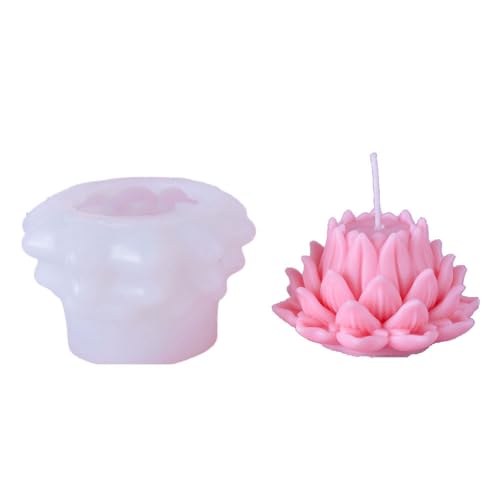 Tdkjfoutr Simulation Lotus Kerze Silikonform Blüte Seife Duft Ornamente Herstellung Schokolade Kuchen Geschenk Einfache Installation Einfach zu Verwenden,B Tdkjfoutr Simulation Lotus Kerze Silikonform Blüte Seife Duft Ornamente Herstellung Schokolade Kuchen Geschenk Einfache Installation Einfach zu Verwenden,B von Tdkjfoutr