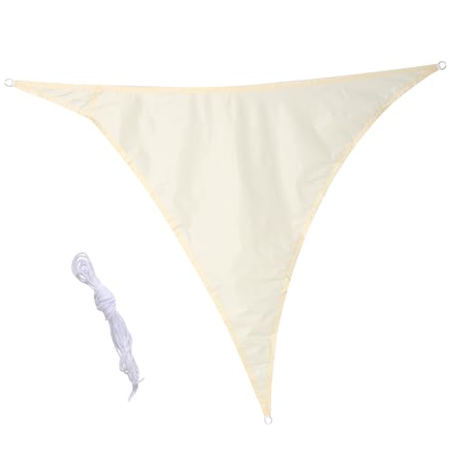 Tdkjfoutr Wasserdichtes Sonnensegel für Den Garten im Innenhof, Rechtwinklige Dreiecksmarkise, Anti-UV-Schwimmbadüberdachung,Beige-Gelb,A Tdkjfoutr Wasserdichtes Sonnensegel für Den Garten im Innenhof, Rechtwinklige Dreiecksmarkise, Anti-UV-Schwimmbadüberdachung,Beige-Gelb,A von Tdkjfoutr