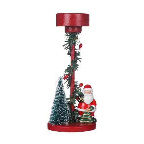 Tdkjfoutr Weihnachtskerzenständer, Tafelaufsatz, Teelichtständer für Wohnzimmer, Schlafzimmer, Dekoration B von Tdkjfoutr