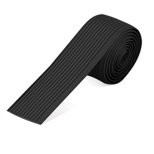 Treppenkantenstreifen, PVC-Gummi-Nasenstreifen, Flexible Treppenkantenstreifen, Rutschfest Und Schwer Entflammbar, Können Im Innen- Und Außenbereich Verwendet Werden(Black,8.64m/340in/28.33ft) von Tdsmyxgs