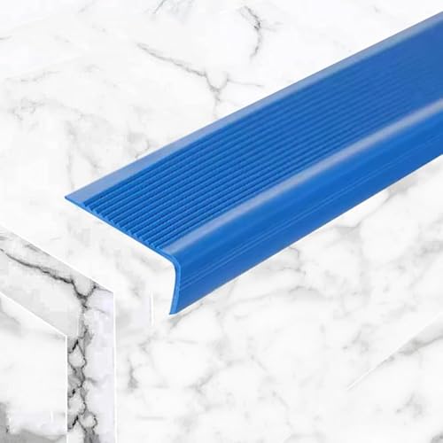 Treppenstufen, L-förmige Selbstklebende Stufenkantenverkleidung Aus PVC, Wasserdicht Und Schwer Entflammbar, Für Den Innen- Und Außenbereich Geeignet(Blue,8.38m/330in/27.5ft) von Tdsmyxgs