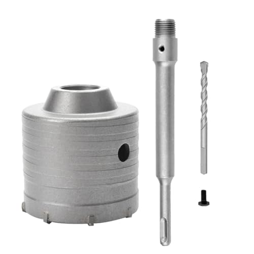 Tdyatocept SDS Plus Bohrhammer Lochsäge Wandbohrer-Set Schneidwerkzeuge mit runder Welle, Beton, Zement, , Radöffner, 70 mm Tdyatocept SDS Plus Bohrhammer Lochsäge Wandbohrer-Set Schneidwerkzeuge mit runder Welle, Beton, Zement, , Radöffner, 70 mm von Tdyatocept