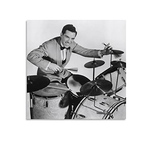 Buddy Rich zollt dem herausragenden Schlagzeuger, dekoratives Gemälde, Druck, Leinwand, Wandkunst, Wohnzimmer, Schlafzimmer, Poster, Gemälde, 30 x 30 cm, Gemälde – Einzelbild 1-1-ungerahmter Stil 3 Buddy Rich zollt dem herausragenden Schlagzeuger, dekoratives Gemälde, Druck, Leinwand, Wandkunst, Wohnzimmer, Schlafzimmer, Poster, Gemälde, 30 x 30 cm, Gemälde – Einzelbild 1-1-ungerahmter Stil 3 von TeDe