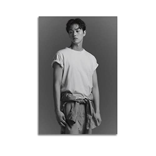 TeDe Song Kang Berühmter koreanischer Schauspieler 2 Kunst Wohnzimmer Schlafzimmer Poster Gemälde Dekoratives Gemälde Druck Leinwand Wand 20 x 30 cm Unrahmen-Stil-1 von TeDe