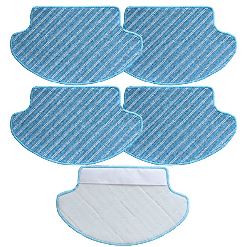 TeKeHom Ersatz zu wischen Reinigungstücher für Staubsauger-Roboter Deebot dn78 (Wasser Tank Version) Dm80 Dm80 Pro dm81 dm85s dm88 DR95 dr96 dr98 Slim SLIM2 Robotic Staubsauger von TeKeHom