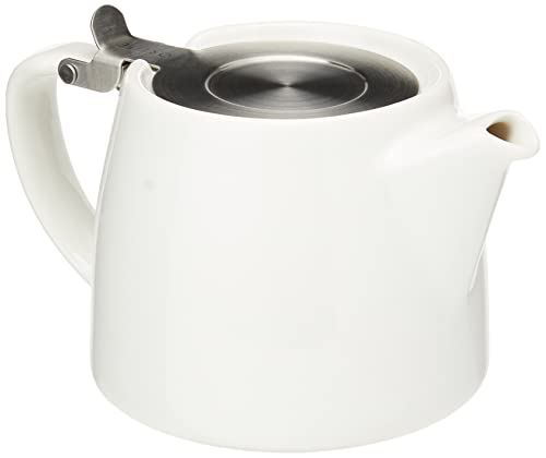 Tea PeopleFORLIFE FST-530-WHT Stump Teekanne, 530 ml, Weiß, keramik von FORLIFE
