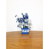 Kleines Weihnachtliches Herzstück Blauer Weihnachtsstern von TeaCakesandPosies