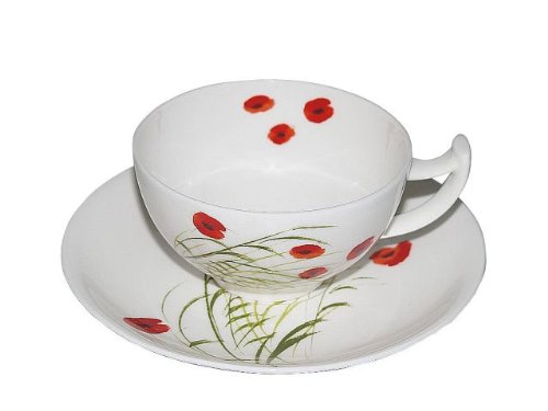 TeaLogic Caprice Tee Tasse mit Untertasse 180ml von TeaLogic - White Cherry