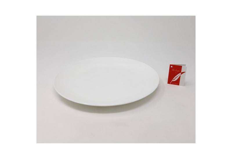 TeaLogic Kuchenteller Weiß, Durchmesser 19 cm, Spülmaschinengeeignet von TeaLogic