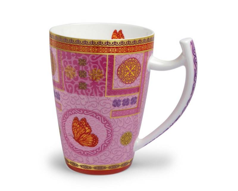 TeaLogic Tasse Tilly Schmetterling Fine Bone China Porzellan Jumbobecher 0,5 L von TeaLogic