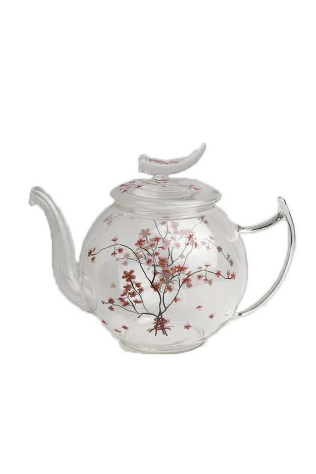 TeaLogic Teekanne Teekanne Glas Cherry Blossom 1,2l, 1.2 l von TeaLogic