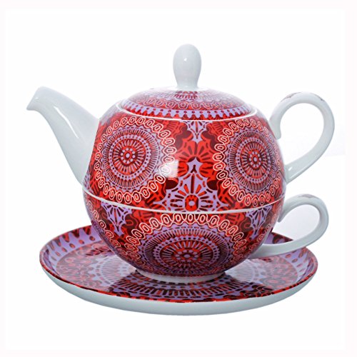 Tealogic Tea for One Sonji 0,5 l, Fine Bon China von TeaLogic - White Cherry