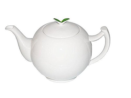 Teekanne TeaLogic Tea Time 1,5 l weiß Fine Bone China von TeaLogic