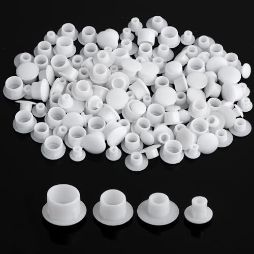 120 Stück Abdeckkappen Für Bohrlöcher, Schraubenabdeckung Weiss Schraubenabdeckung Selbstklebend Schraubenabdeckung Für Nagellöcher, Schraubenlöcher (5mm/6mm/8mm/10mm) (Weiß) 120 Stück Abdeckkappen Für Bohrlöcher, Schraubenabdeckung Weiss Schraubenabdeckung Selbstklebend Schraubenabdeckung Für Nagellöcher, Schraubenlöcher (5mm/6mm/8mm/10mm) (Weiß) von Teaaha