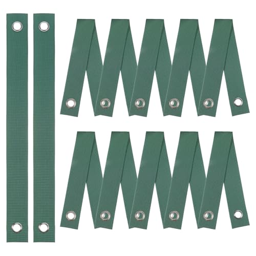 Baumgurte zum Abstecken, robuste Baumstützgurte, robustes Pfahlband für neu gepflanzte Setzlinge, Glättung und Hurrikanschutz, 12 Stück Baumgurte zum Abstecken, robuste Baumstützgurte, robustes Pfahlband für neu gepflanzte Setzlinge, Glättung und Hurrikanschutz, 12 Stück von Teaaha