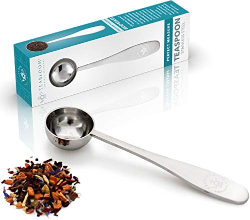 Teabloom Perfekter Messlöffel für lose Teeblätter - Teelöffel aus gebürstetem Edelstahl Teabloom Perfekter Messlöffel für lose Teeblätter - Teelöffel aus gebürstetem Edelstahl von Teabloom