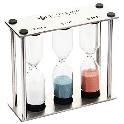 Tee Uhr - 2 Minuten für weißen/grünen Tee in Leichter Stärke, 3 Minuten für schwarzen Tee/Oolong-Tee mittlerer Stärke und 5 Minuten für schwarzen Tee/Oolong-Tee/Kräutertee in voller Stärke Tee Uhr - 2 Minuten für weißen/grünen Tee in Leichter Stärke, 3 Minuten für schwarzen Tee/Oolong-Tee mittlerer Stärke und 5 Minuten für schwarzen Tee/Oolong-Tee/Kräutertee in voller Stärke von Teabloom