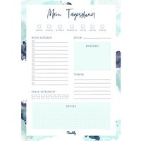 Teachly Tagesplaner-Block DIN A4 To-Do-Liste, 1 St. von Teachly