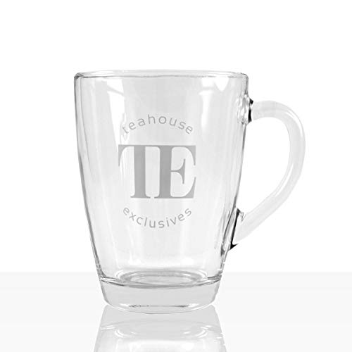 TE Luxury Tea Mug Tee Glas Classic Design Becher 310ml von Teahouse Exclusives