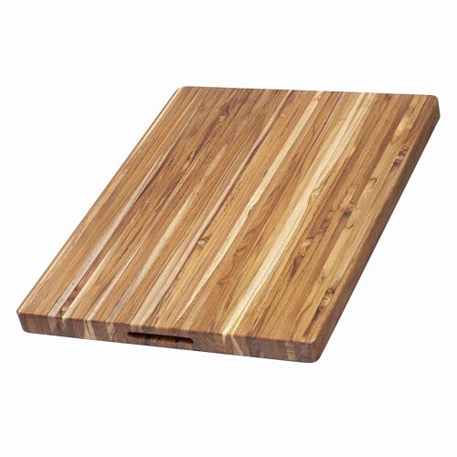 Proteak, 8cm-107 Schneidebrett 61x46x3,8cm, Teakholz, braun, 24 18 by 1-1/2 von Teakhaus
