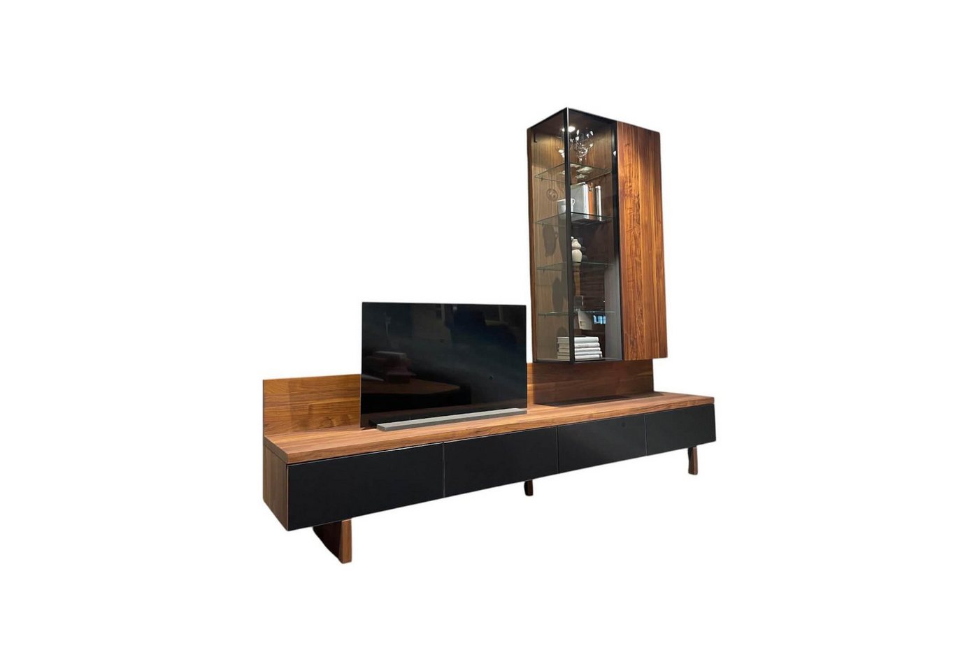 Team 7 Anbauschrank Anbauwand Cubus CWW114B Nussbaum Naturöl 9 Griff Touchbeschlag TB Team 7 Anbauschrank Anbauwand Cubus CWW114B Nussbaum Naturöl 9 Griff Touchbeschlag TB von Team 7