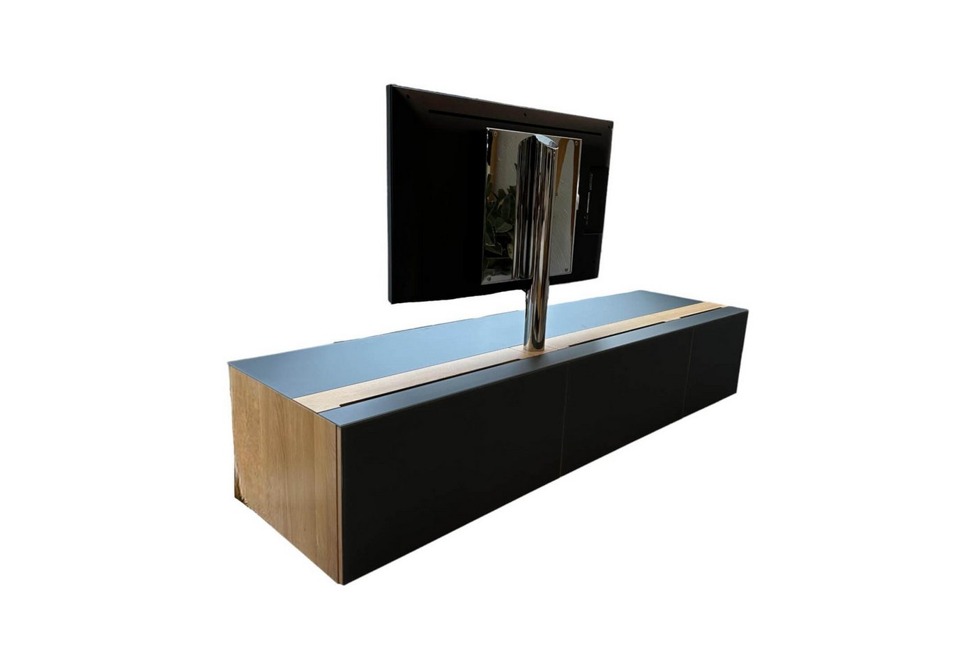 Team 7 Anbauschrank Schrank Cubus Home Entertainment Eiche Weißöl Glas Anthrazit Matt Team 7 Anbauschrank Schrank Cubus Home Entertainment Eiche Weißöl Glas Anthrazit Matt von Team 7