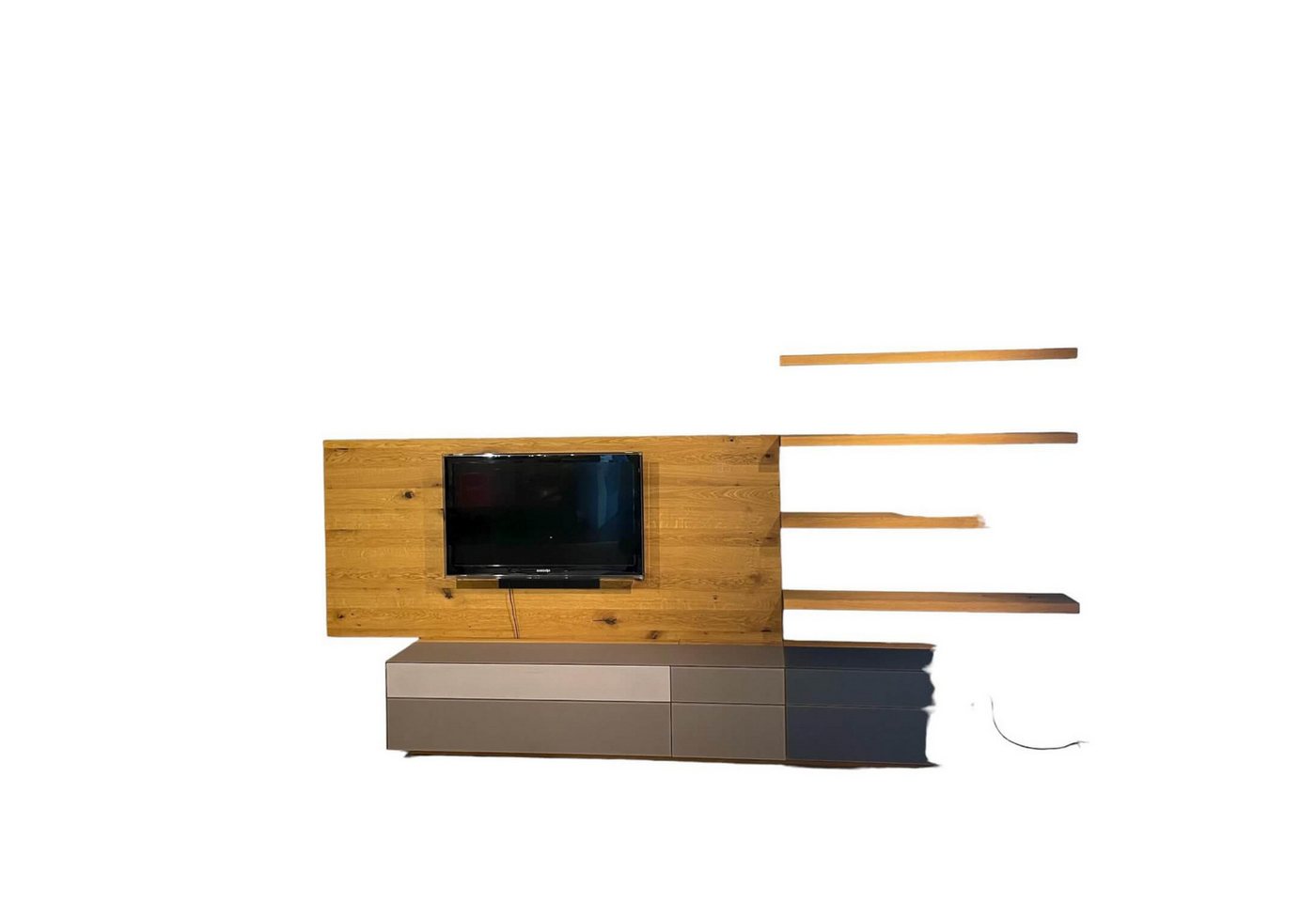 Team 7 Anbauschrank Wohnkombination Cubus Pure Eiche Massiv Naturöl Team 7 Anbauschrank Wohnkombination Cubus Pure Eiche Massiv Naturöl von Team 7