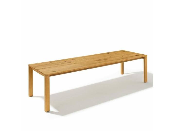 Team 7 magnum Auszugstisch – Eiche, Eiche wild, Nussbaum oder Nussbaum wild - Eiche wild geölt , 100 cm , 200 von Team-7