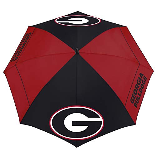 Team Effort NCAA Georgia Bulldogs 62" Windsheer Lite Golf Umbrella62 Windsheer Lite Golf Umbrella, Multi, NA von Team Effort