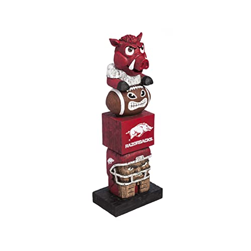 Team Sports America NCAA Arkansas Razorbacks Tiki Totem von Team Sports America