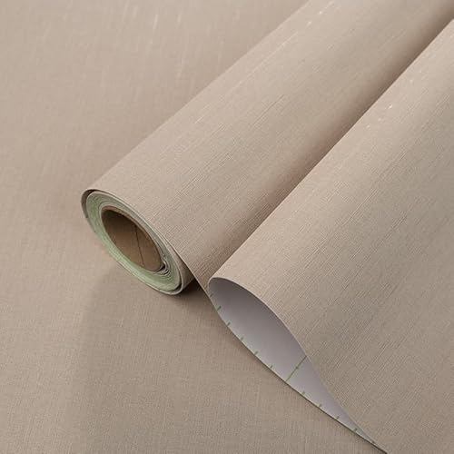 Team Value Wandschutzfolie Selbstklebend 60x300cm – Stoffoptik Folie, Möbelfolie Selbstklebend, Wasserdicht,Feuerhemmend, Für Wohnzimmer Schlafzimmer. von Team Value