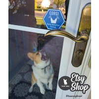 Corgis Geräuschwarnsystem Aufkleber Corgis Geräuschwarnsystem Aufkleber von TeamCorgi