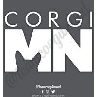 Corgis Minnesota Aufkleber von TeamCorgi