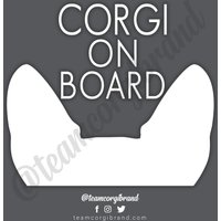 Corgis On Board Aufkleber von TeamCorgi