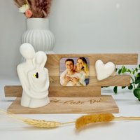 Geschenk Freundin Hochzeit Personalisiert Mit Eigenem Foto von TeamRosaDesign