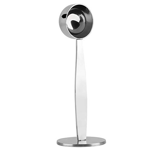 Kaffee-Stopf-Messlöffel, Kaffeelöffel-Esslöffel-Messlöffel Edelstahl-Doppelzweck-Multifunktions-2-in-1-Tamper-Messlöffel Kaffee-Stopf-Messlöffel, Kaffeelöffel-Esslöffel-Messlöffel Edelstahl-Doppelzweck-Multifunktions-2-in-1-Tamper-Messlöffel von TeamSky