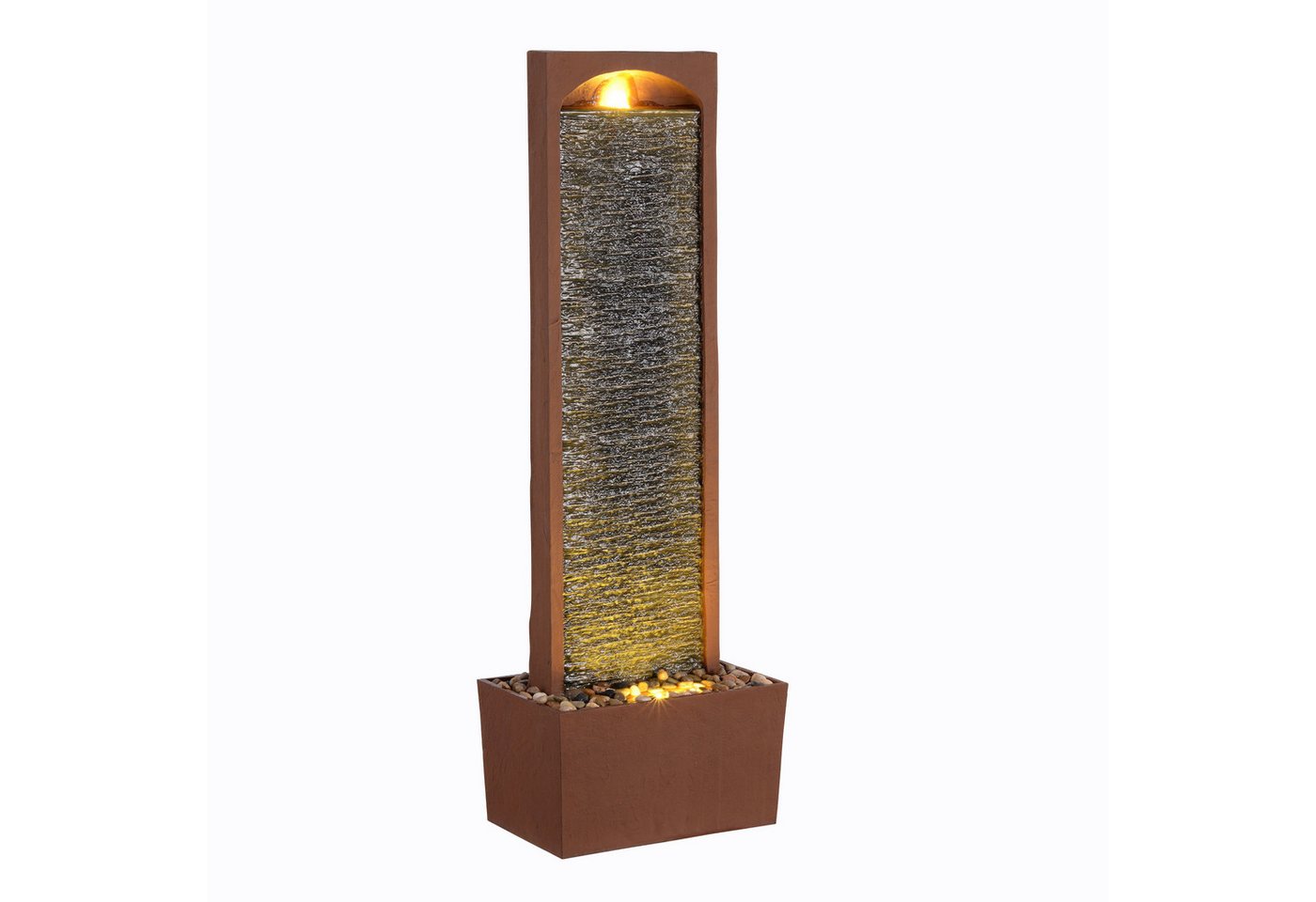 Teamson Home Gartenbrunnen mit LED rot 84 cm Teamson Home Gartenbrunnen mit LED rot 84 cm von Teamson Home