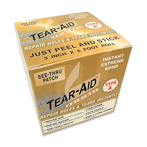 Tear Aid Reparaturband Typ A, 152,4°cm lang von Tear Aid Type A - 5 Foot Roll