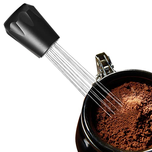Tebinzi Espresso Kaffee Rührer, Professionelle Barista Nadelverteilung WDT Werkzeug, WDT Werkzeug für , Espresso Rührverteilung mit Edelstahlnadeln von Tebinzi