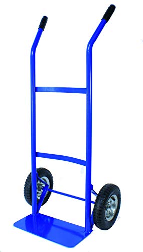 TEC HIT 176071 Sackkarre mit Teleskop, max. 200 kg, 2 aufblasbare Räder, Metallrahmen, Schwarz von Tec Hit