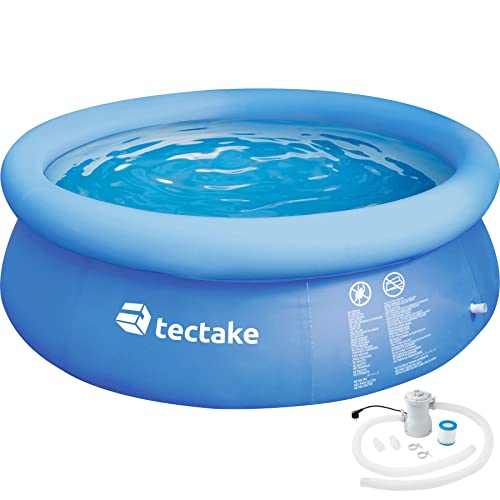 TecTake 800580 Swimming Pool, Leichter Auf- und Abbau, robuste und Starke Folie (Typ 5 | Nr. 402898) von tectake
