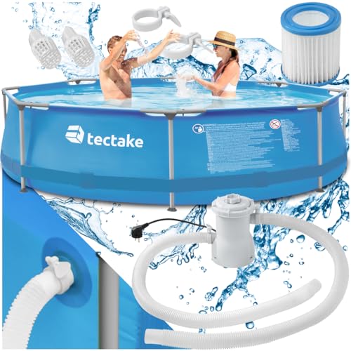 TecTake 800580 Swimming Pool, Leichter Auf- und Abbau, robuste und Starke Folie (Typ 2 | Nr. 402895) von tectake