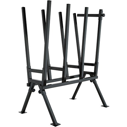 tectake® Holzsägebock für Kettensäge - diverse Modelle - (Schwarz / "Typ 400737") von tectake